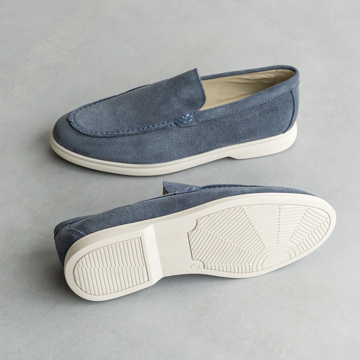 ACE LOAFER MOC Jeans Suede